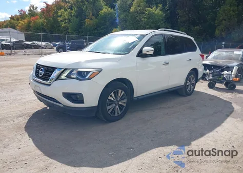 2017 Nissan Pathfinder Sv from USA, damaged, VIN 5N1DR2MN6HC689881